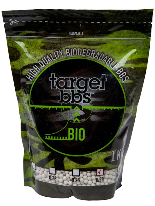 Evolution Airsoft 0.28g Target 6mm Biodegradable BB 1kg Bag