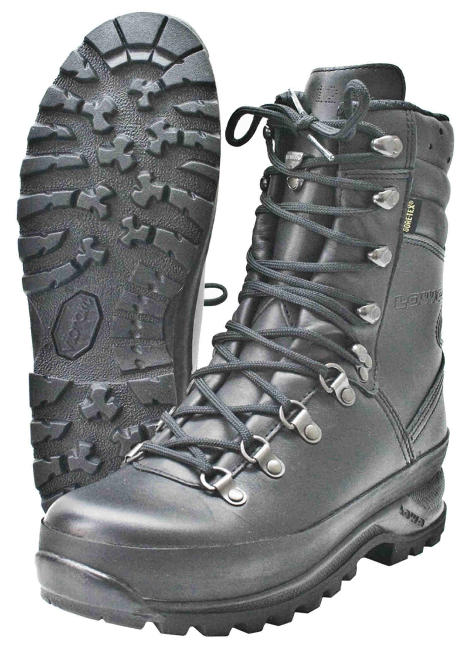 lowa mountain gtx boot black