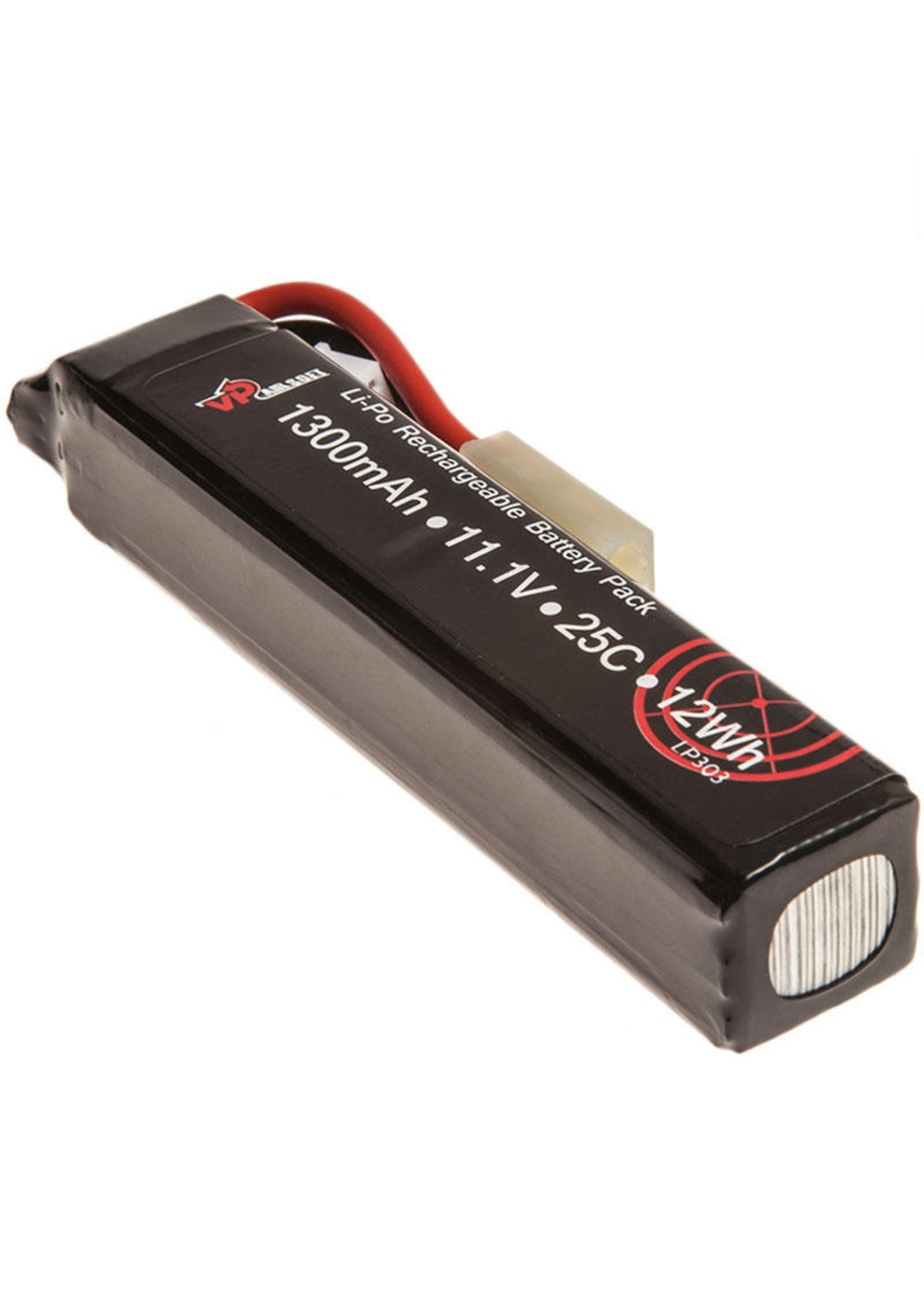 VP Racing 11.1V 1300mAh LiPo Stick Battery