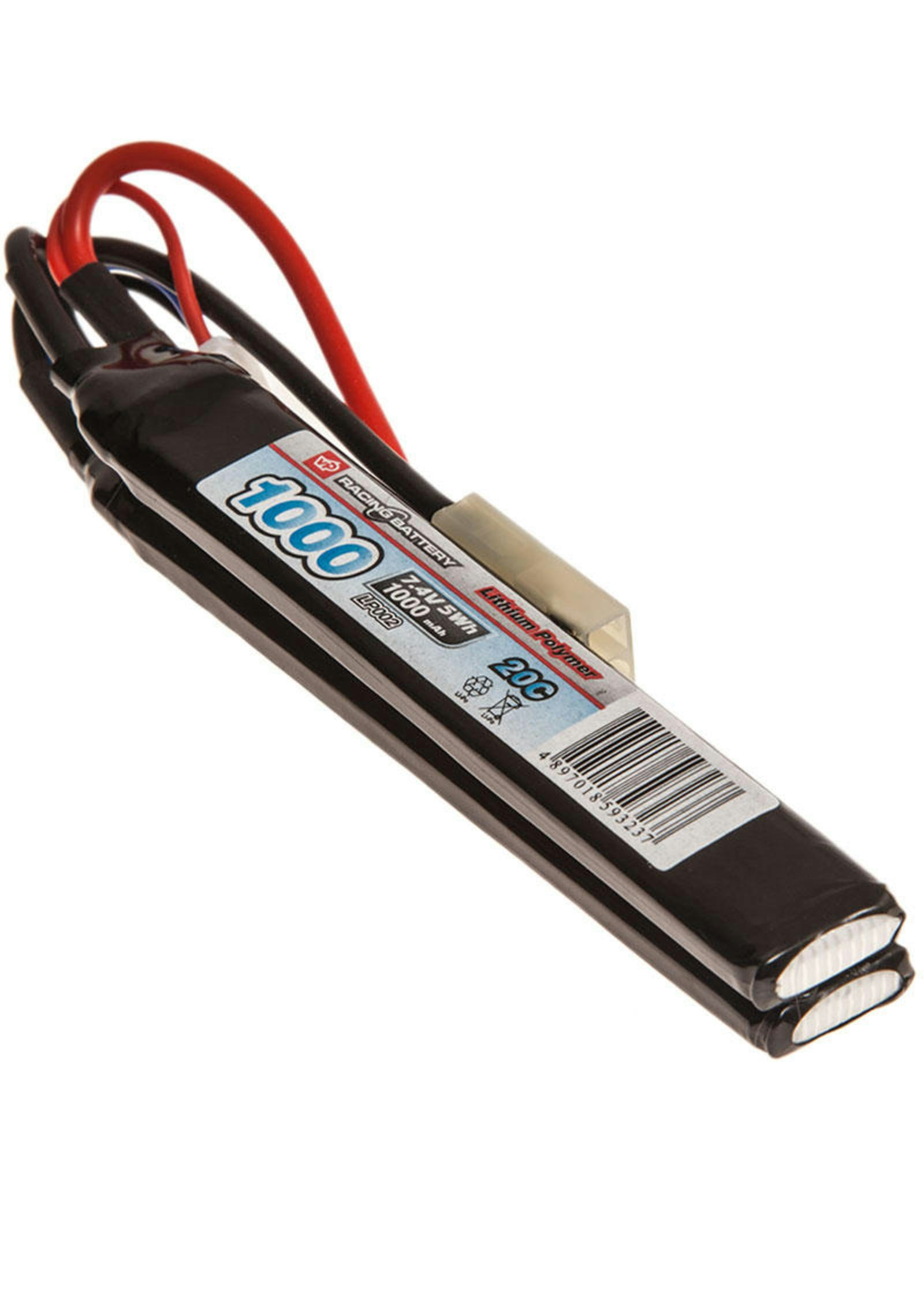 VP Racing 7.4v 1000mAh 20C LiPo Battery