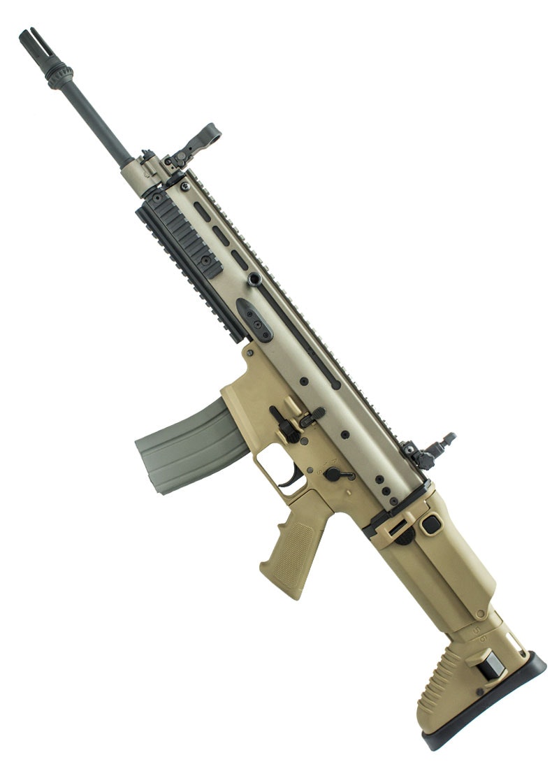 Cybergun Fn Scar H Mk17 Gbbr Tan By Vfc
