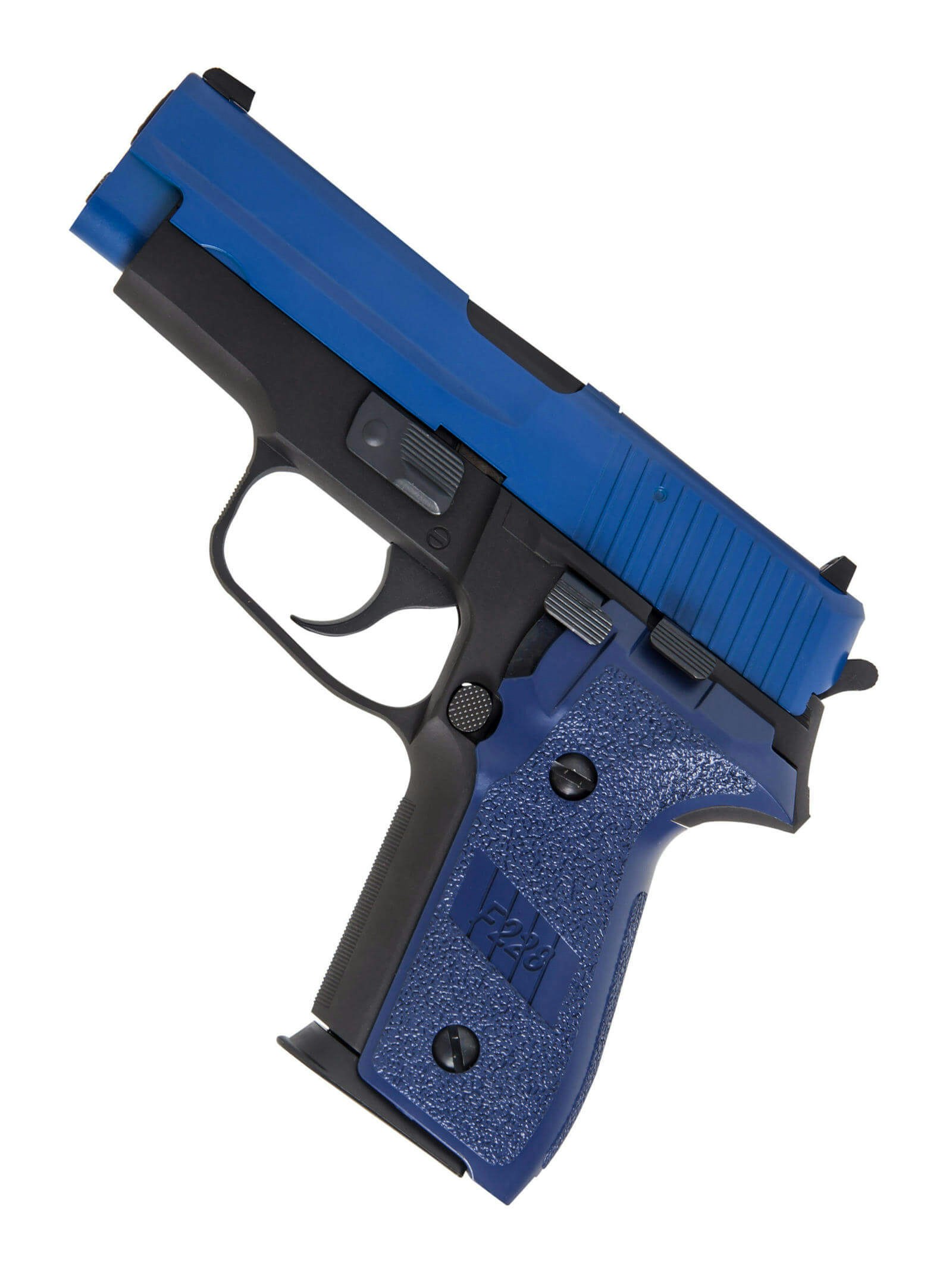 WE Europe F228 Gas Blowback Airsoft Pistol Pre Two Tone
